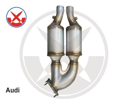 AUDI C6用ディーゼル微粒子フィルターDPF